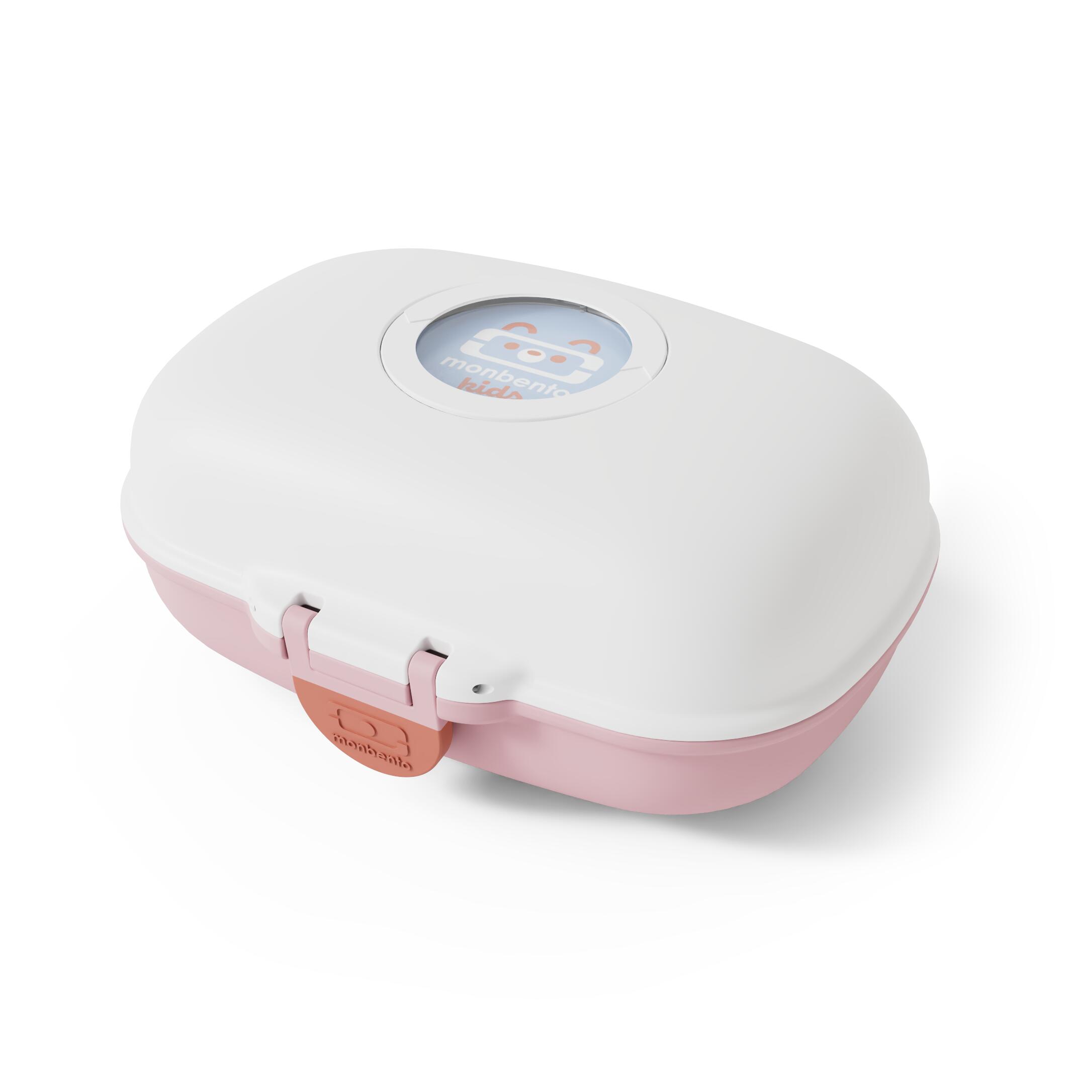 Monbento - Boite À Goûter 600ml|enfants|ecole, Pique-nique|gram - Lunchbox - Blanc|rose - 600 Ml - Decathlon