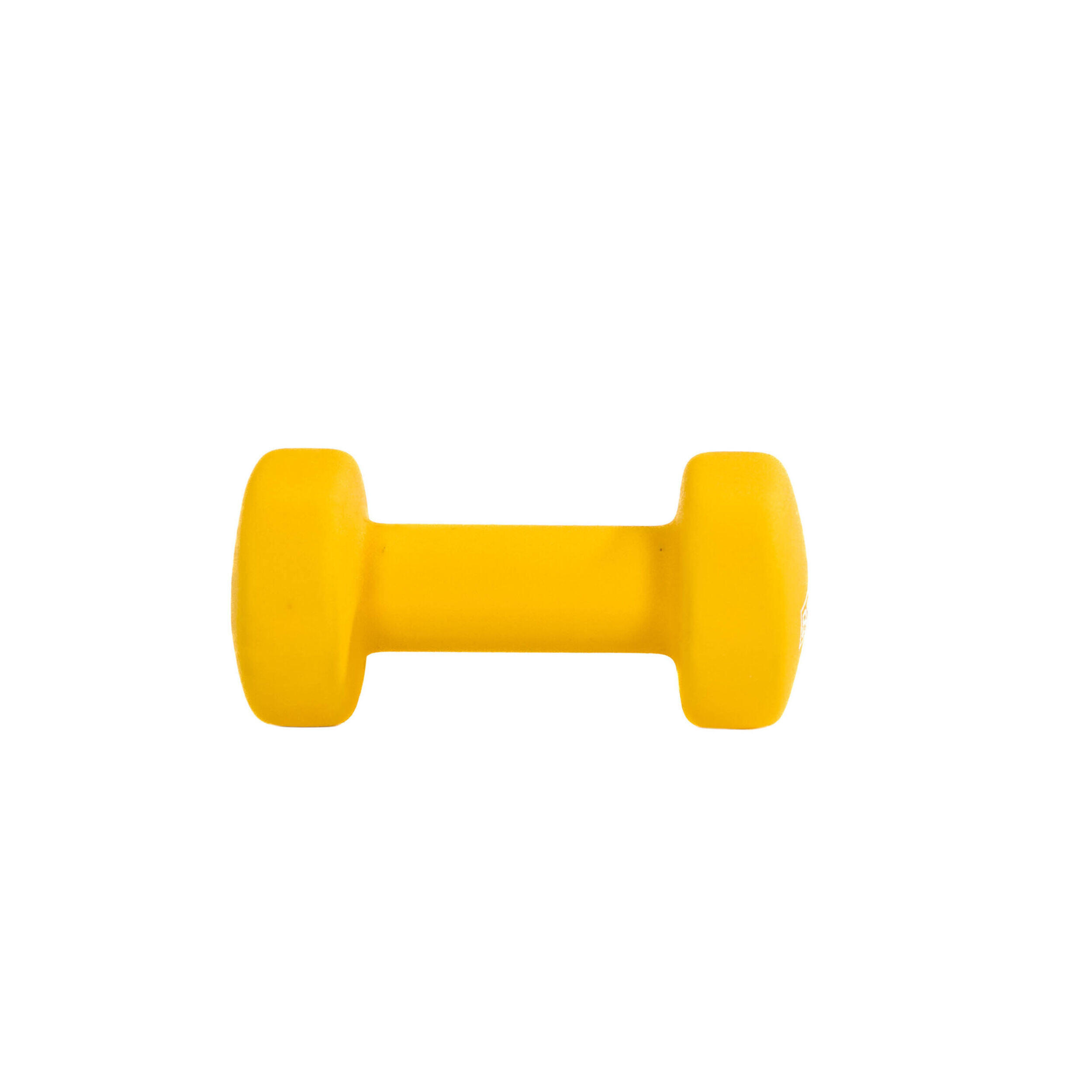 Par de Halteres de Neoprene - Amarelo - 3 Kg 2/6