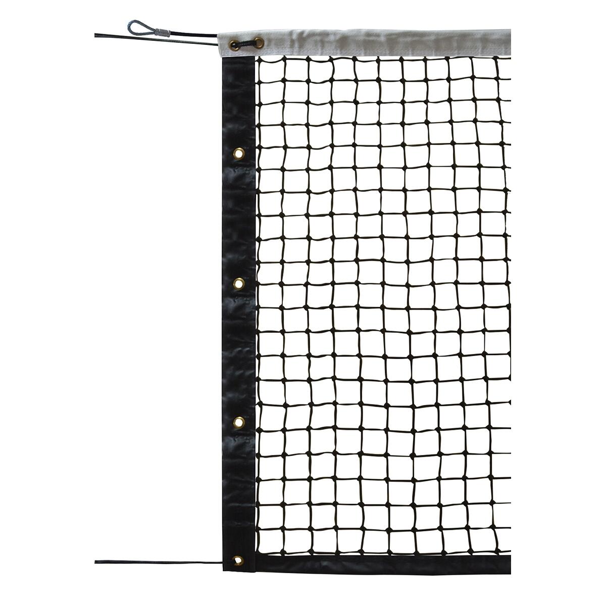 Sporti France - Filet Tennis Pe Tressé 3mm Simple Maille 45 Emdé - Filet De Tennis - Noir - Taille Unique - Decathlon