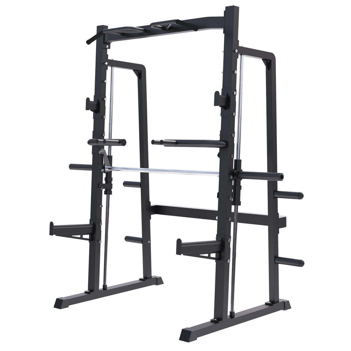 GORILLA SPORTS Half Rack Smith Machine