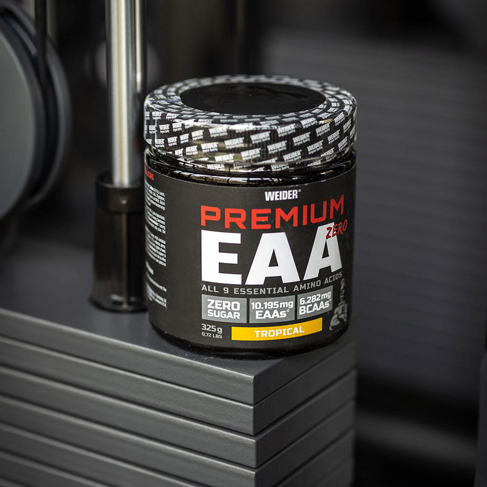 Weider Premium EAA Zero (325g) Peach Ice Tea - Acides aminés - EAA 3/7