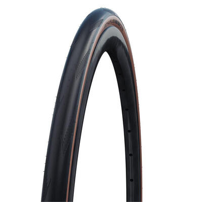 Buitenband 28" one tle addix raceguard vouwband zwart/bronze