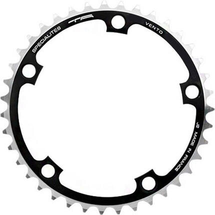 Plateau TA Vento 39 dents noir Ø135 intérieur 9/10 vitesses