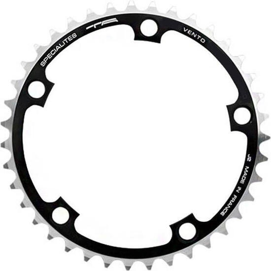 Plateau TA Vento 39 dents noir Ø135 intérieur 9/10 vitesses