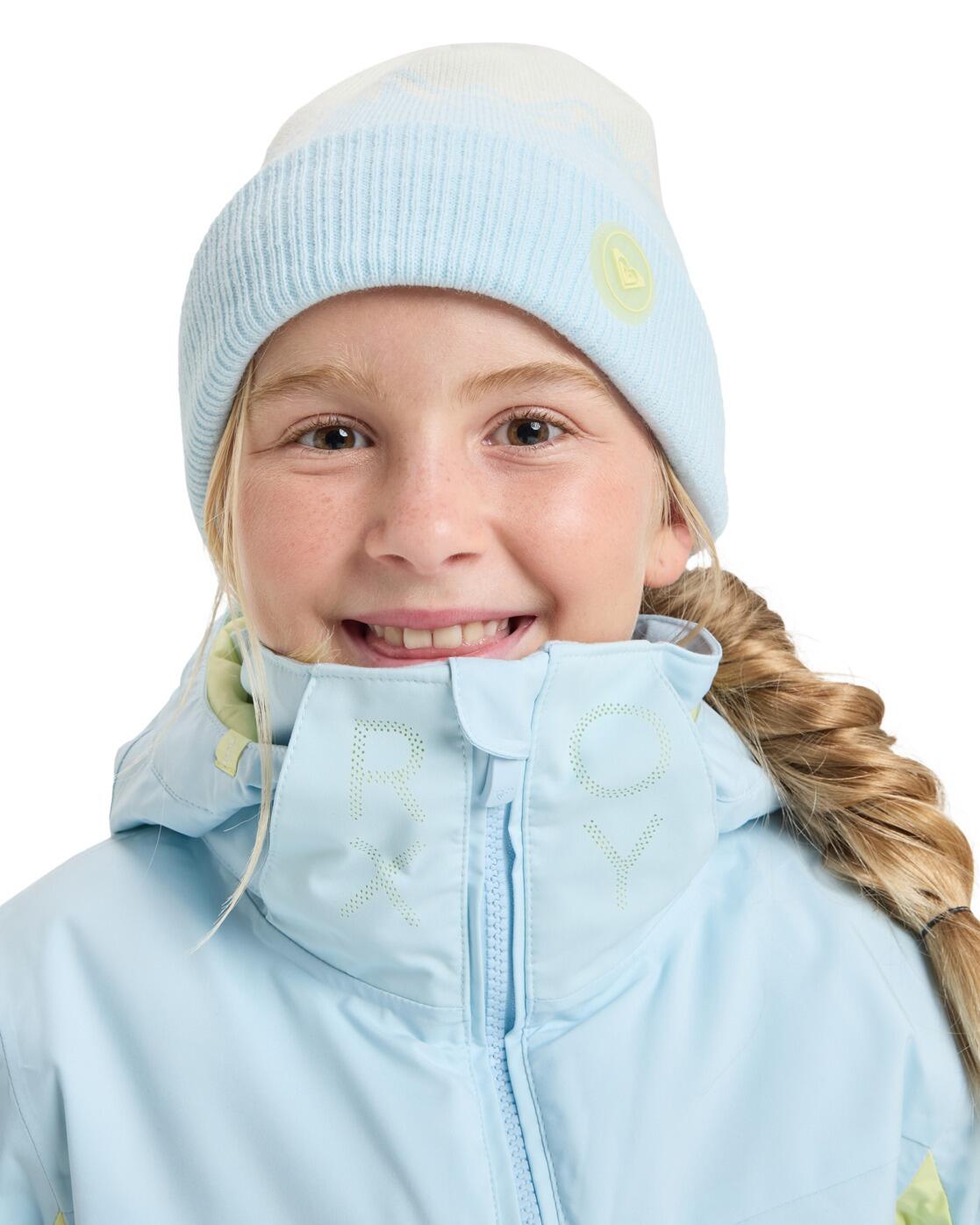 Veste de snow technique FREE JET BLOCK Bleu Fille 3/4