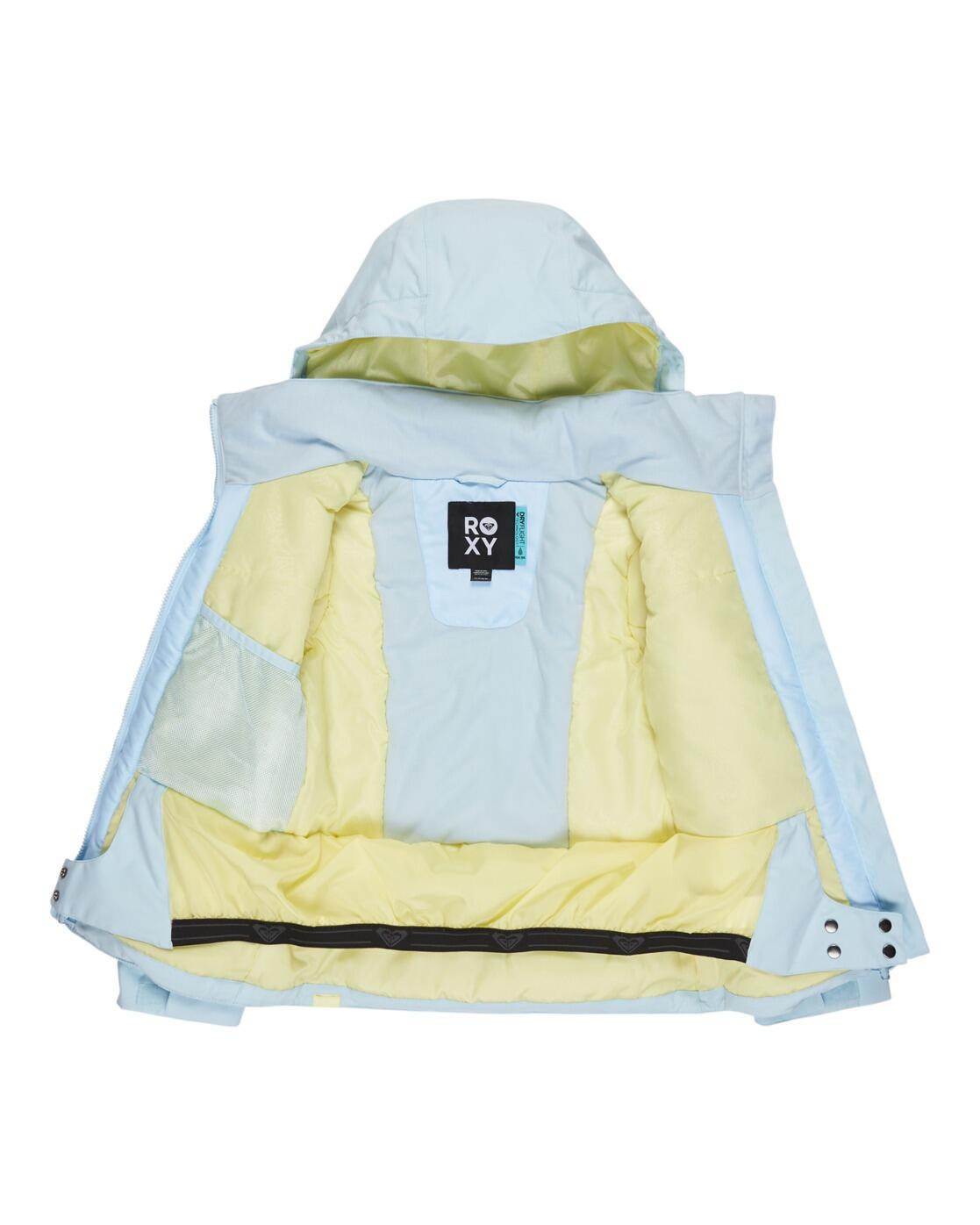 Veste de snow technique FREE JET BLOCK Bleu Fille 4/4