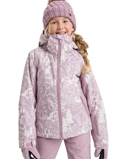 Veste de snow technique FREE JET Rose Fille