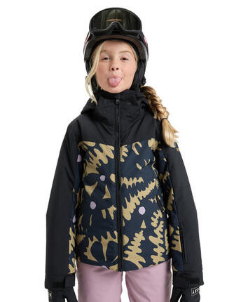 Veste de snow technique FREE JET BLOCK Rose Fille
