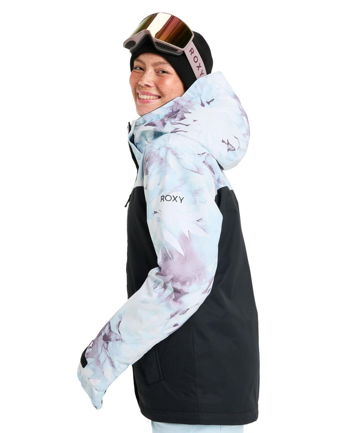 Funktionelle Snow-Jacke ROXY JETTY BLOCK Blau Frauen 3/4