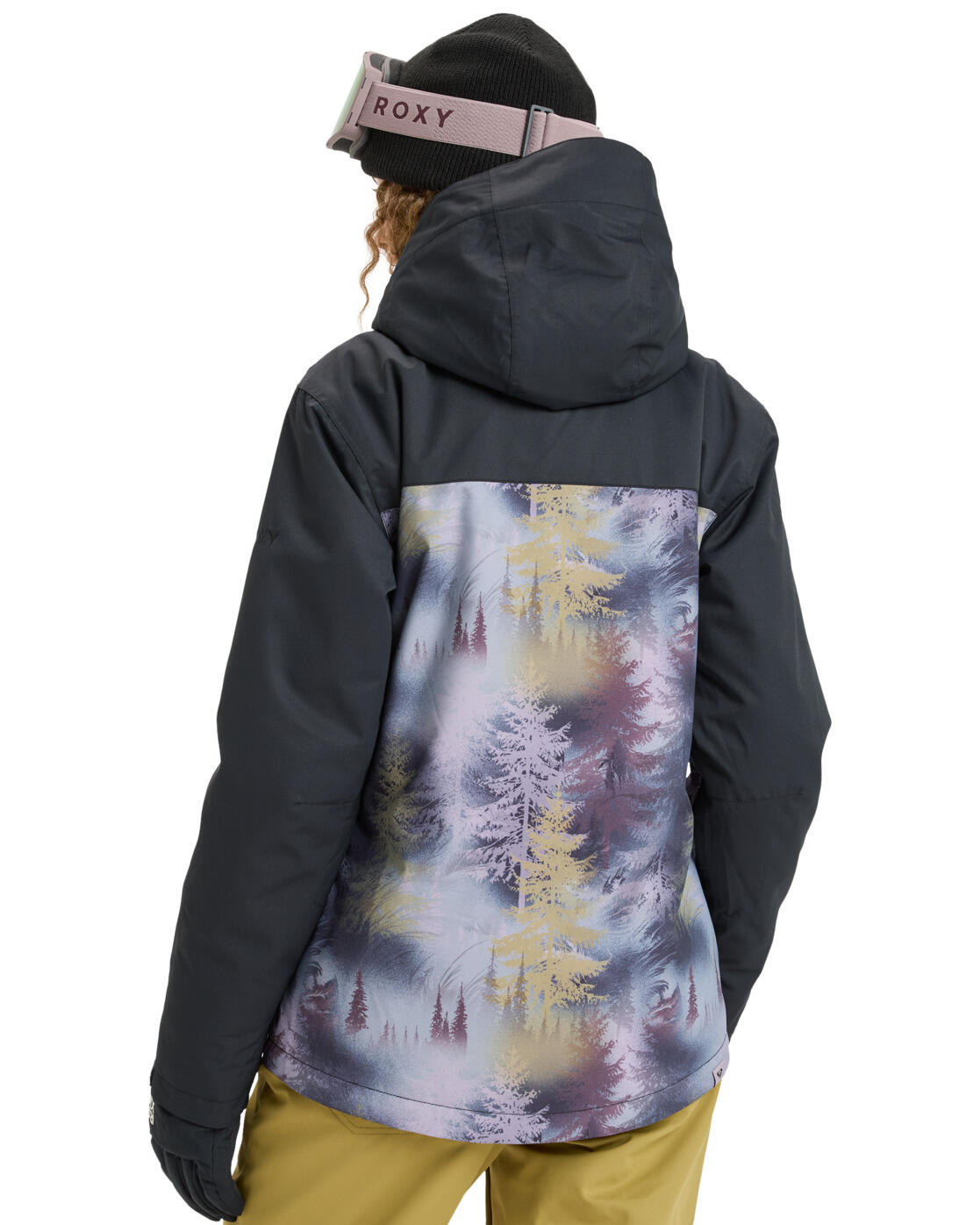 Funktionelle Snow-Jacke ROXY JETTY BLOCK Grau Frauen 2/4