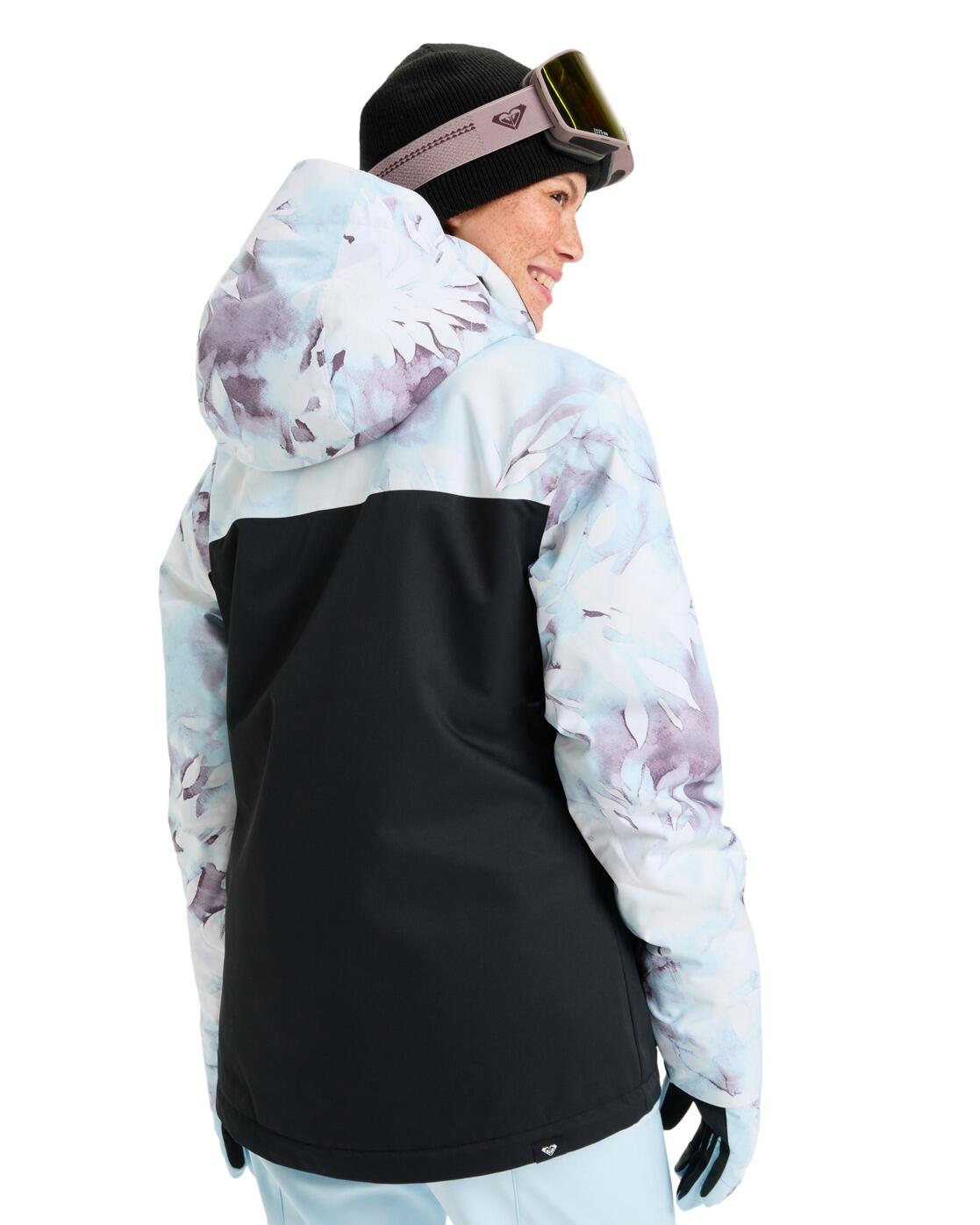 Funktionelle Snow-Jacke ROXY JETTY BLOCK Blau Frauen 2/4