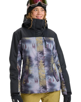 Funktionelle snow-jacke roxy jetty block blau dames