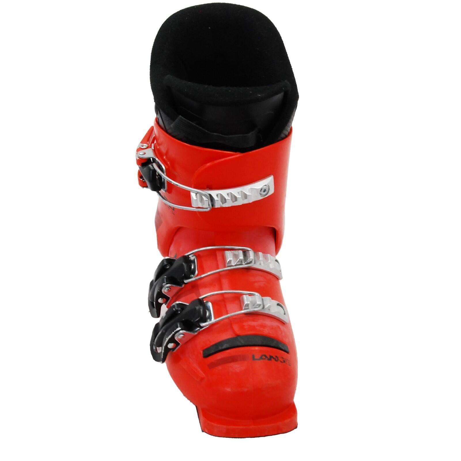 RECONDITIONNE - Chaussure De Ski Junior Lange Rsj 50 Rtl_3 Crochets 4/4