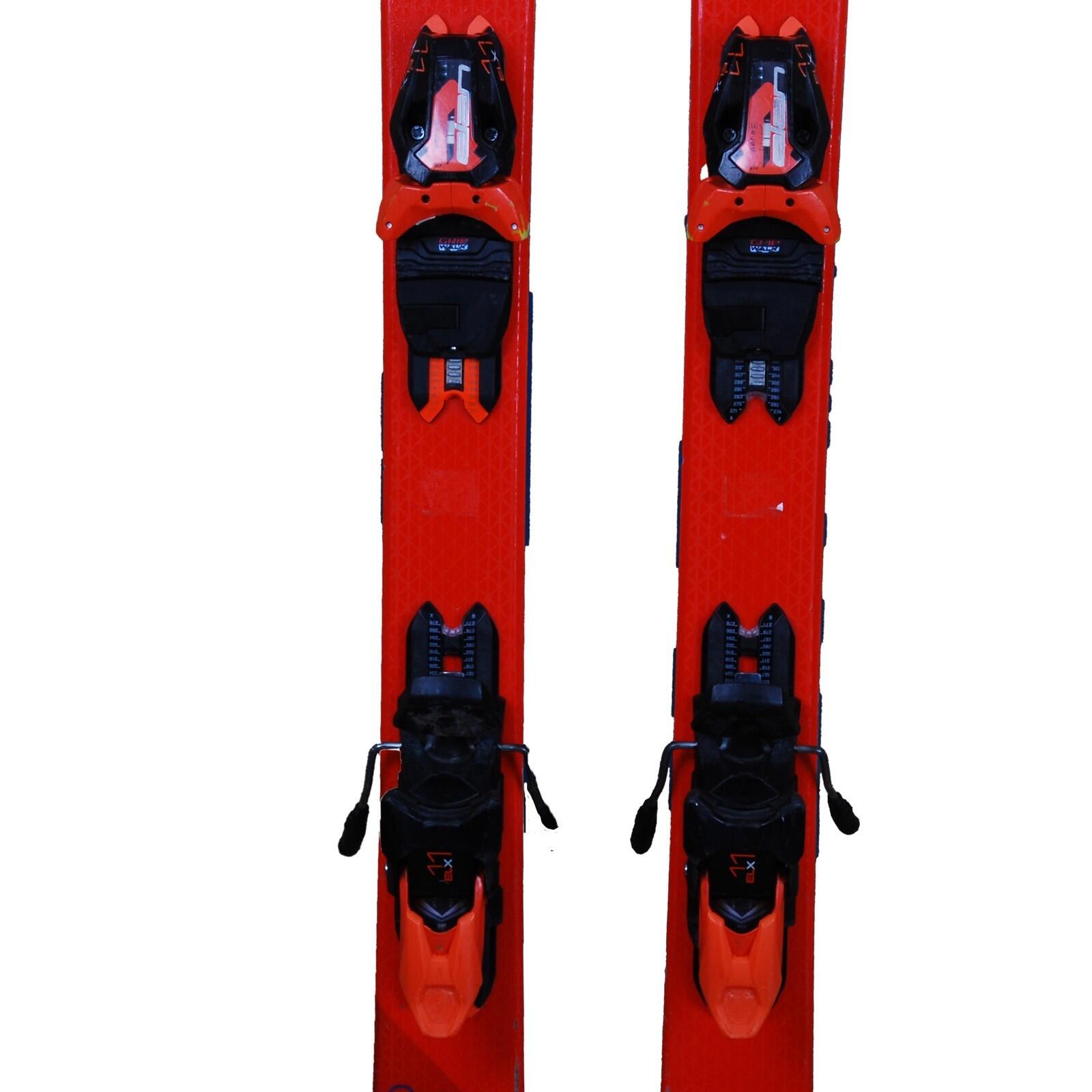 RECONDITIONNE - Ski Elan Amphibio 84 Ti + Fixations 3/4