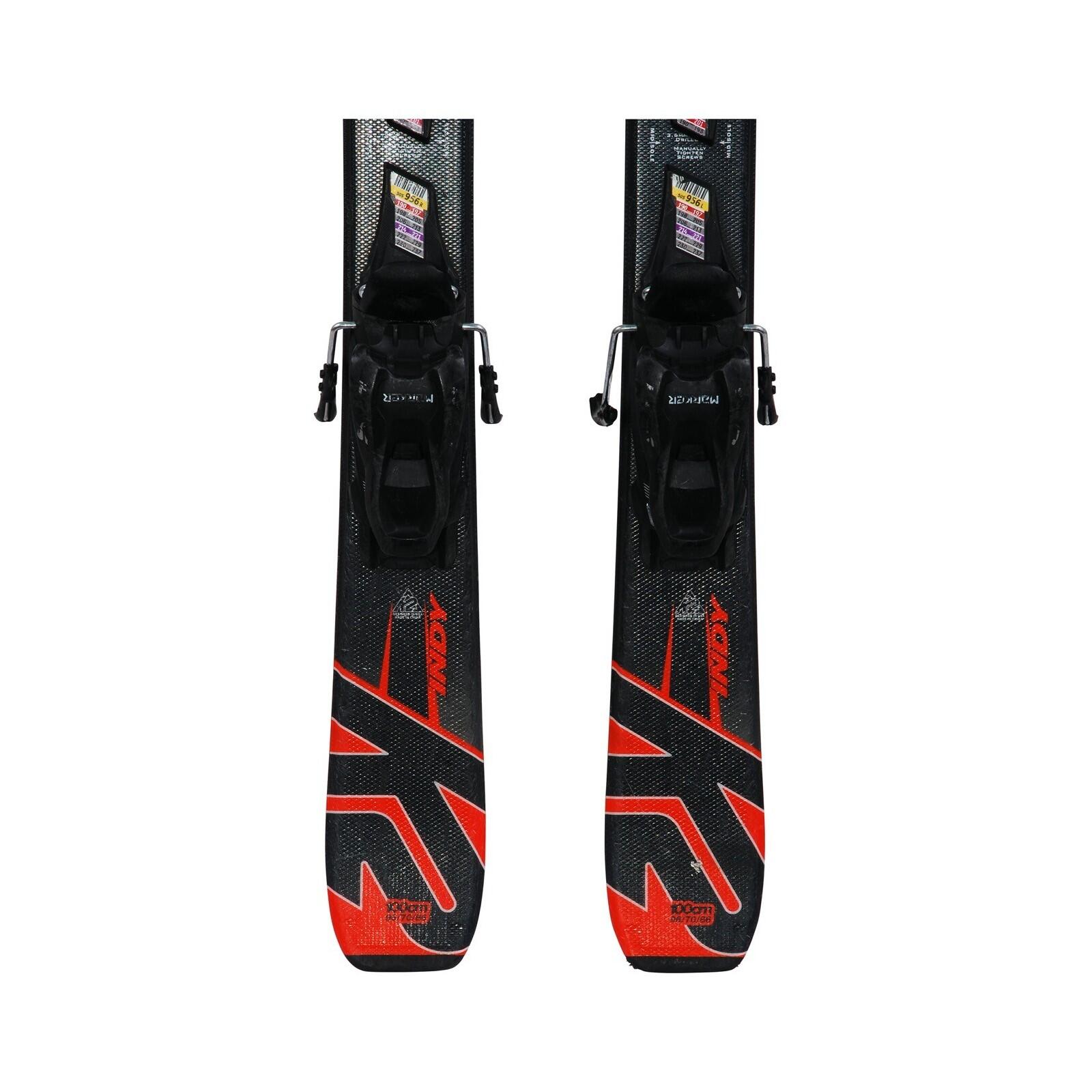 RECONDITIONNE - Ski Junior K2 Indy + Fixations 4/4