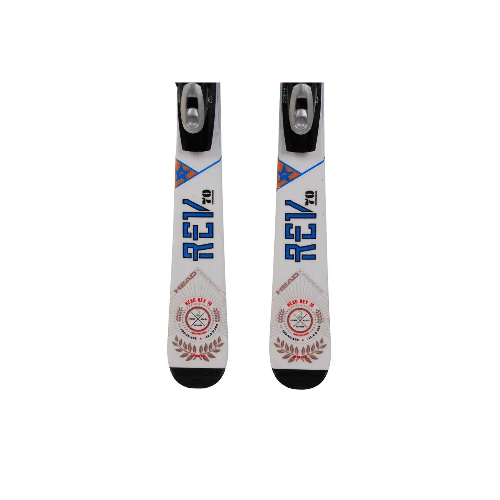 RECONDITIONNE - Ski Head Rev 70 + Fixations 4/4