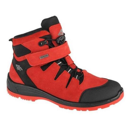 Scarpe Nabuk Bambini 4F HJZ21JOBMW253 Nero Rosso