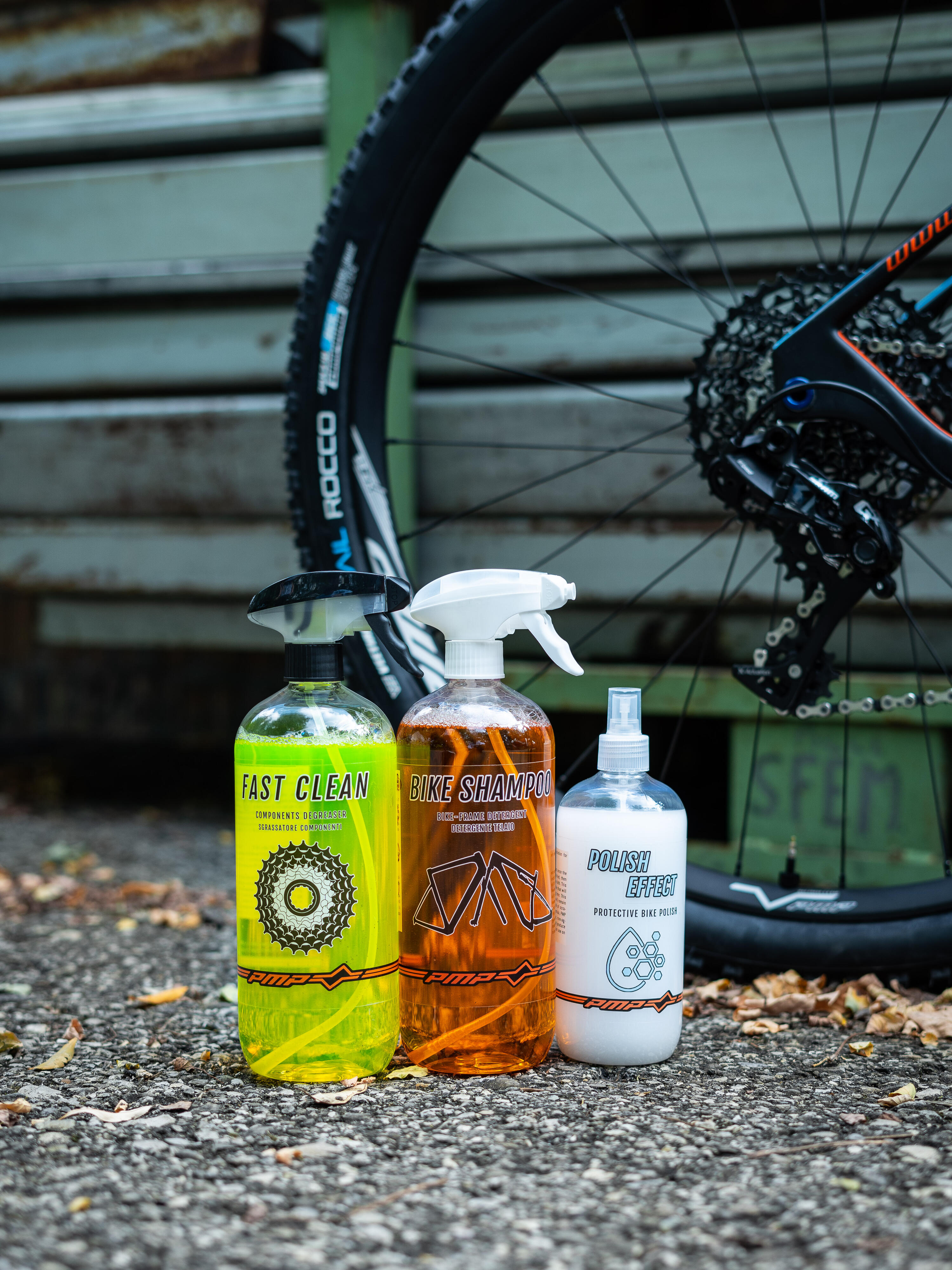Reiniger voor aluminium en koolstofvezel frames. 100% ecologisch - bike shampoo 5/5