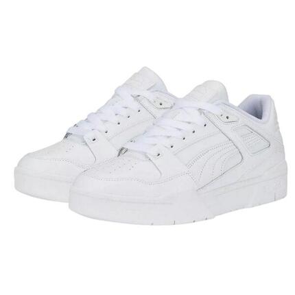 Zapatillas Deportivas de Cuero Slipstream para Hombre Blanco