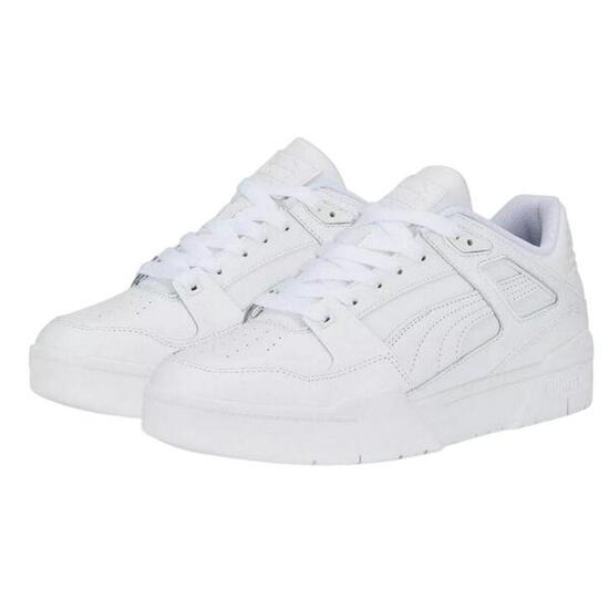 Zapatillas Deportivas de Cuero Slipstream para Hombre Blanco