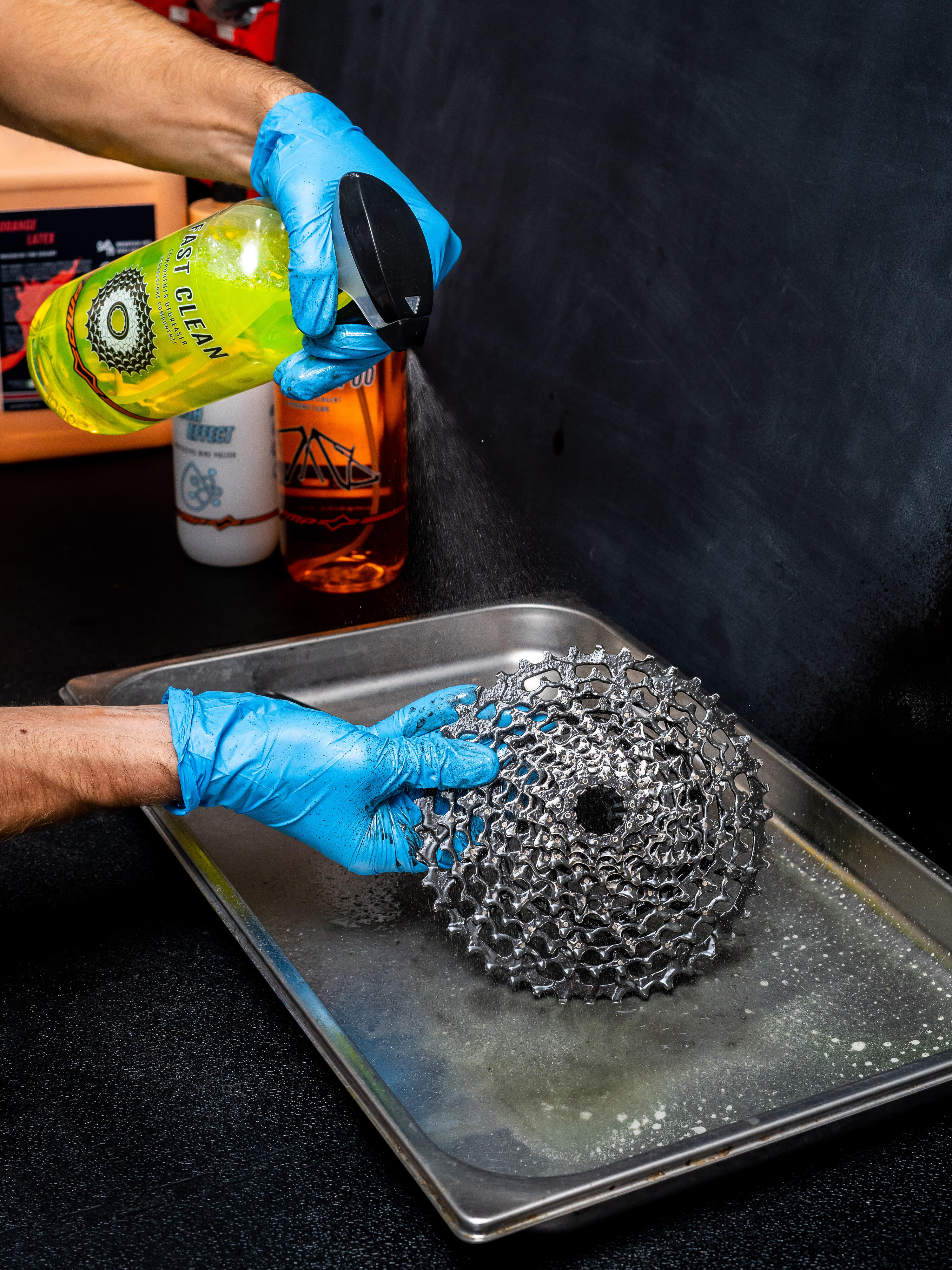 FAST CLEAN - Sgrassatore per Catena e Trasmissione Bicicletta. 100% Ecologico 5/6