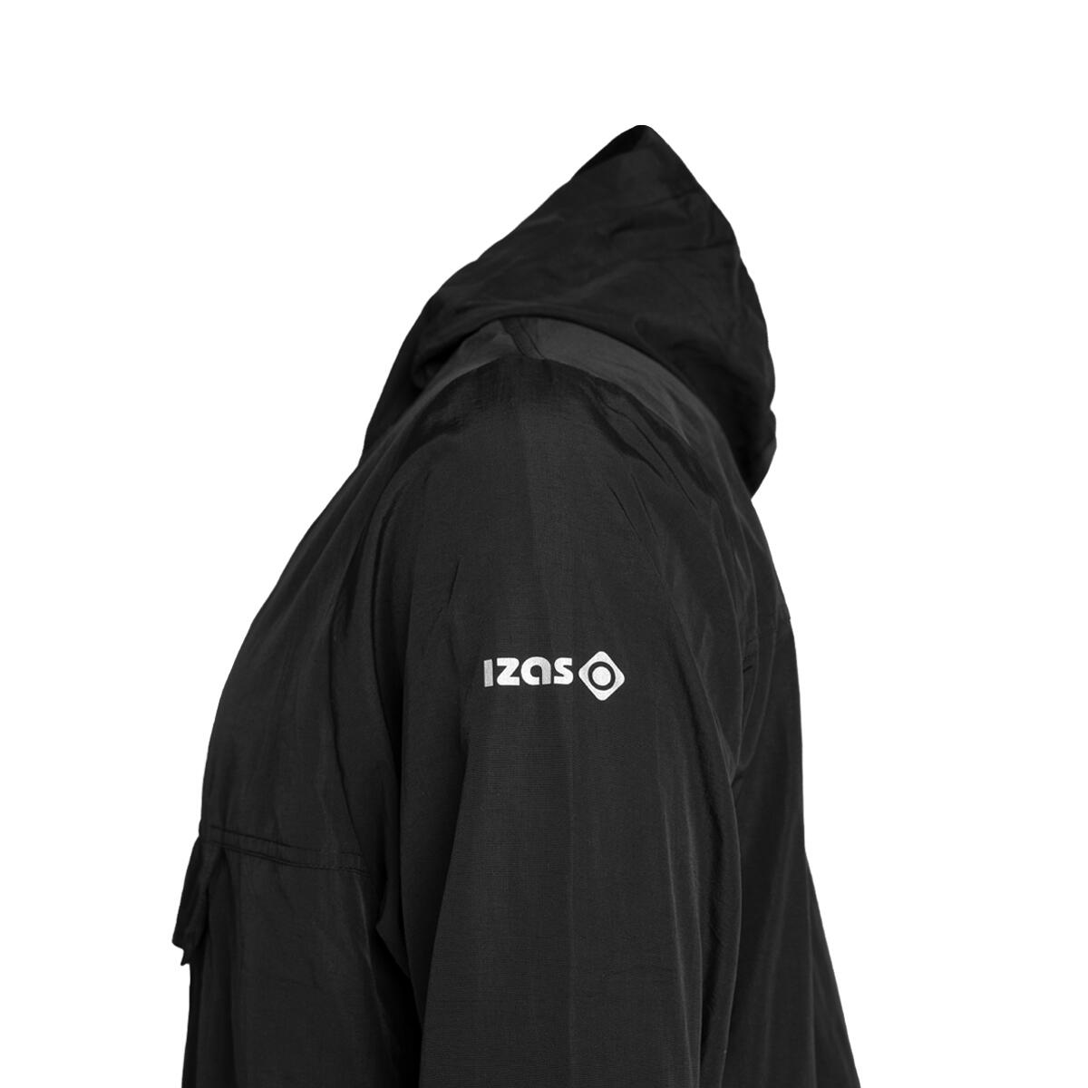 Giacca a vento CHIETI stile canguro con cappuccio e tasca centrale con zip 4/5