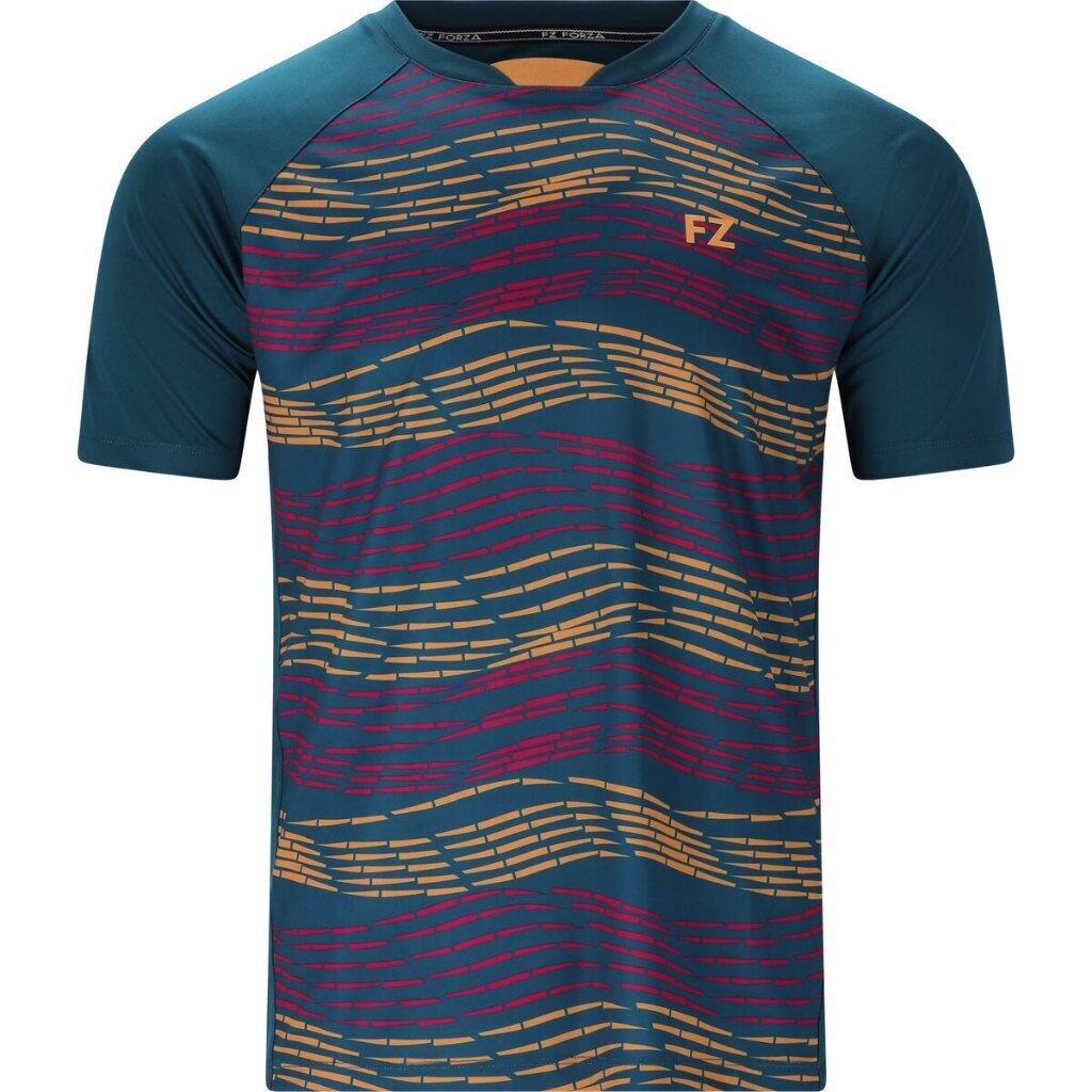 FZ FORZA badminton sports shirt, short-sleeved sports shirt, model