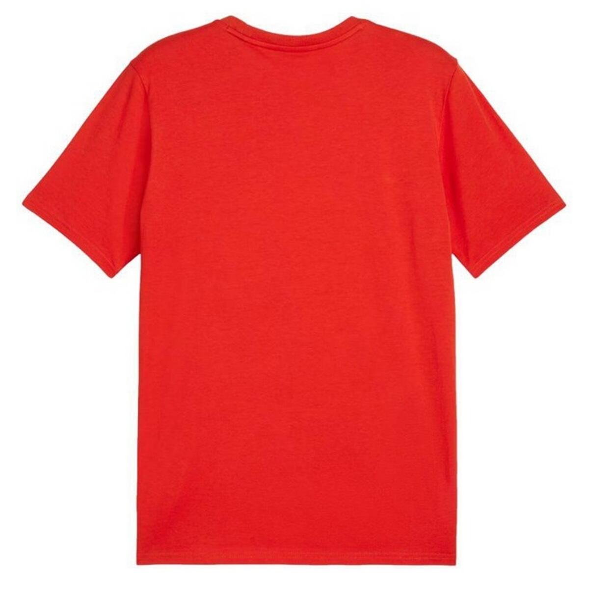 Heren Team Doel Casuals Tshirt (Rood) 2/8