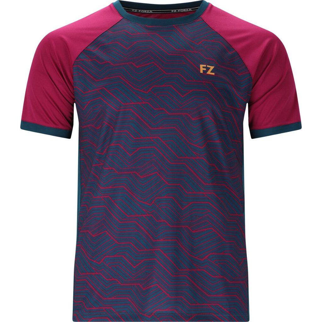 FZ FORZA badminton sports shirt, short-sleeved sports shirt, model