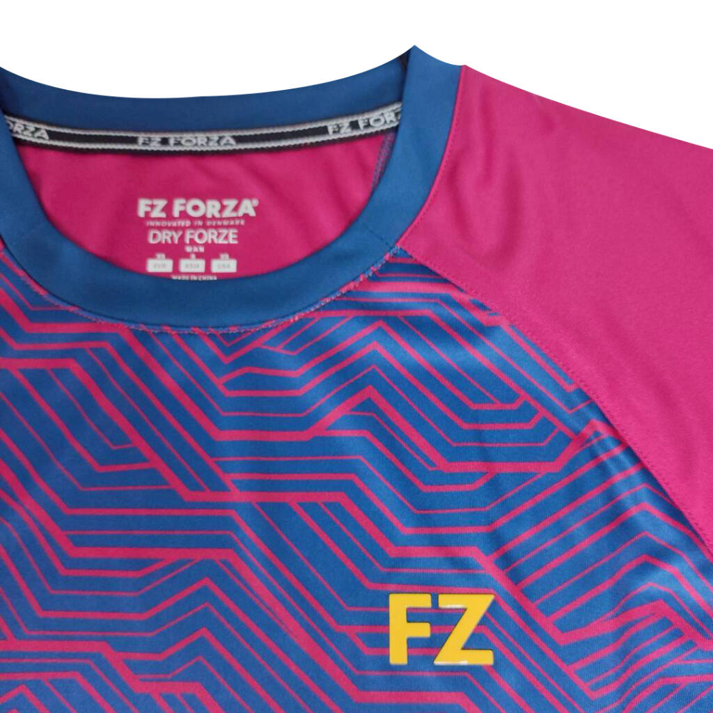 FZ FORZA badminton sports shirt, short-sleeved sports shirt, model