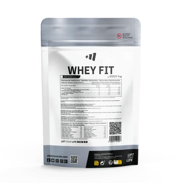 Whey fit - 1kg Neutre de MASmusculo 3/6