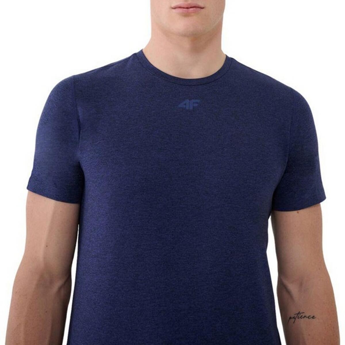 WSS25TFTSM1344 Maglietta Uomo 4F 4FWSS25TFTSM1344 Blu Navy 4/5