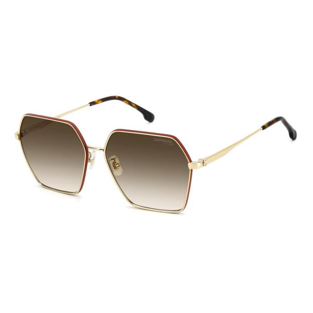 Carrera - Lunettes De Soleil Femme Carrera 3057/s Ofy, Taille 60 Mm - Lunettes De Soleil - Jaune|marron - Taille Unique - Decathlon