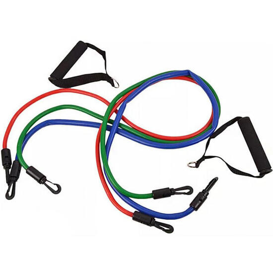 Ekspander gumowy do ćwiczeń dla dorosłych Profit 3-gumy