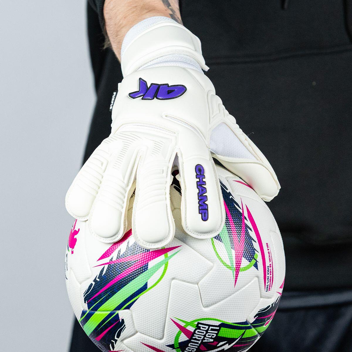Rękawice bramkarskie dla dorosłych CHAMP PURPLE VII RF2G 5/6