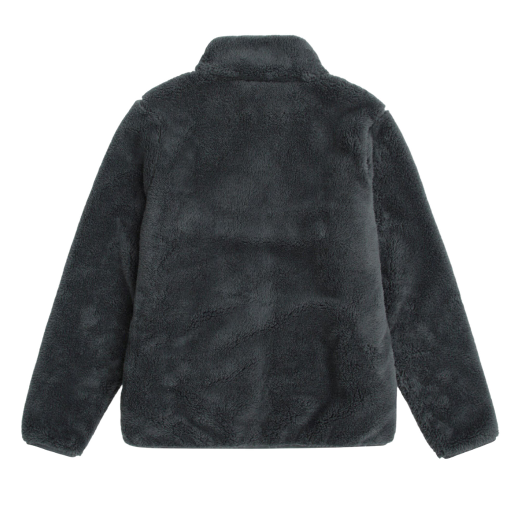 Jacke Durchgehender Reißverschluss für Damen Dunkelgrün 2/4