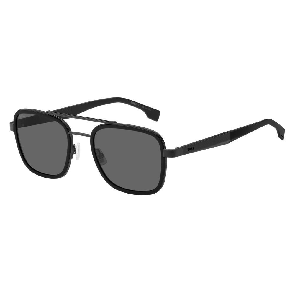 Hugo Boss - Lunettes De Soleil Homme Hugo Boss 1486/s 003, Taille 54 Mm - Lunettes De Soleil - Gris|multicolore|noir - Taille Unique - Decathlon