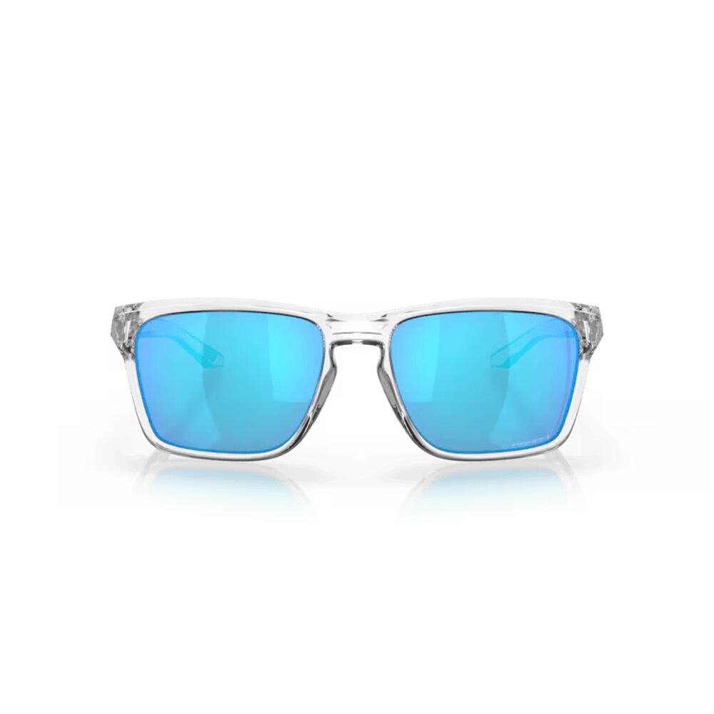 Oakley Sylas Polished Clear PRIZM Sapphire Sunglasses 3/7