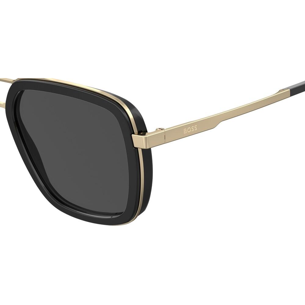 Occhiali da Sole Hugo Boss 1235/S 807 in Metallo Uomo 55 mm 3/4