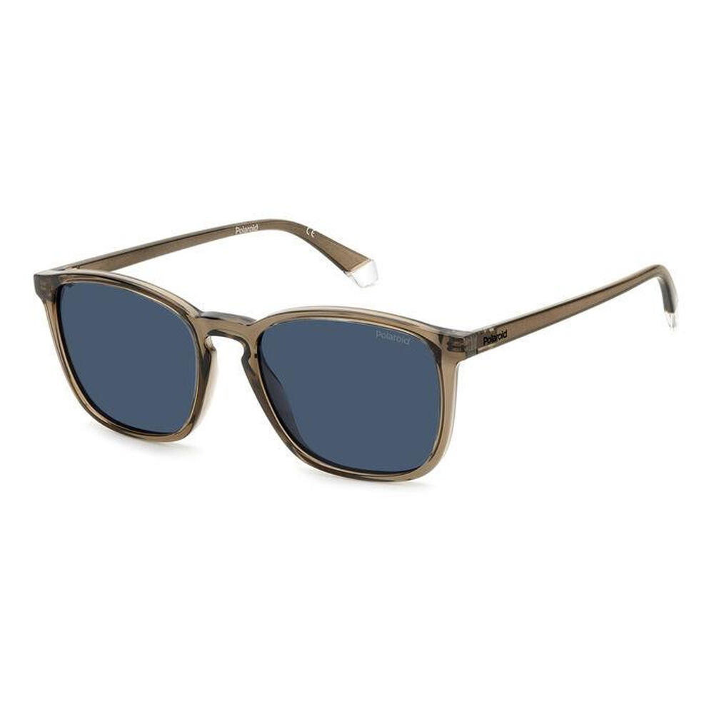 Polaroid - Lunettes De Soleil Polarisées Polaroid Pld 4139/s 09q Pour Homme, Taille 54 Mm - Lunettes De Soleil - Bleu|marron - No Size - Decathlon