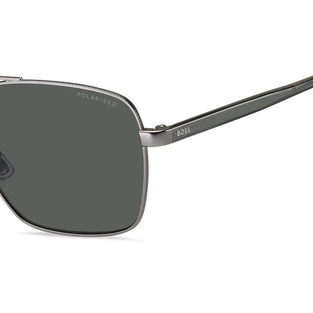 Zonnebril Hugo Boss 1045/S/IT R81 Gepolariseerd van Metaal Heren 58 mm 3/3