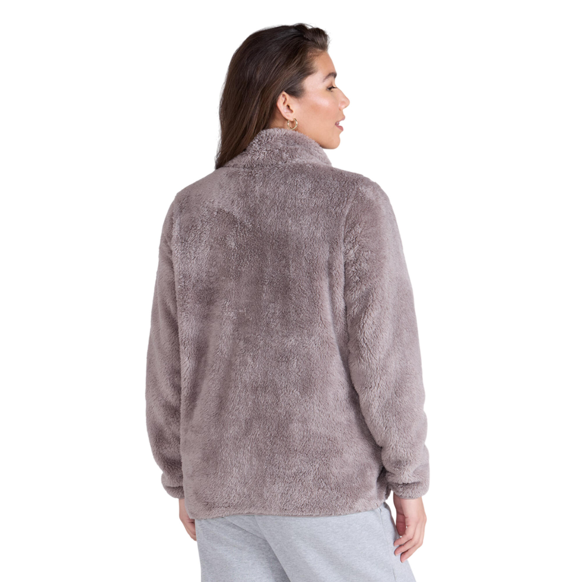 Jacke Durchgehender Reißverschluss für Damen Blaugrün 4/4
