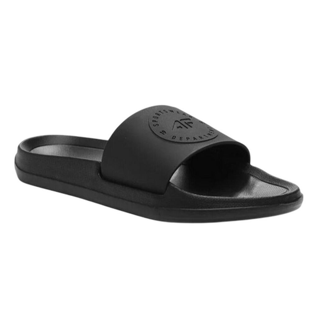 Womens/Ladies F045A Logo Sliders (Black)