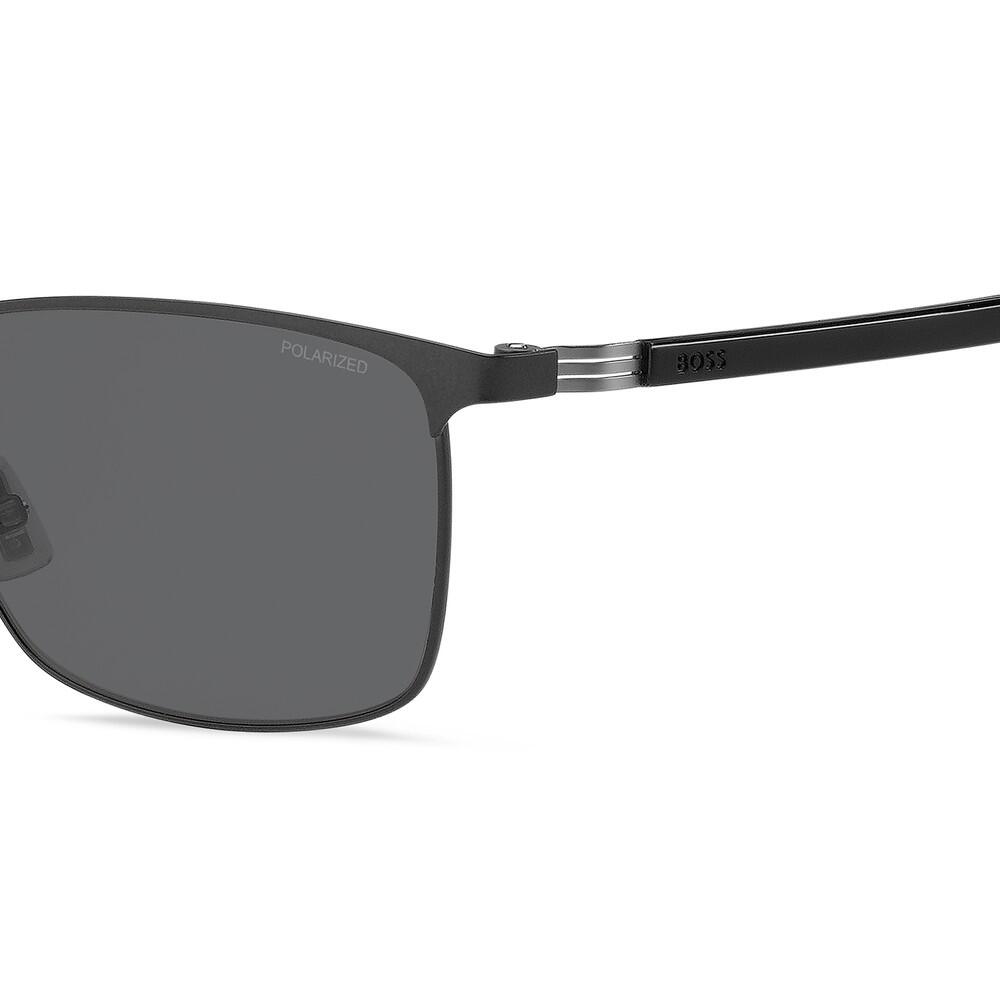 Lunettes de Soleil Hugo Boss 1635/S SVK Polarisées en Métal Homme 57 mm 3/4