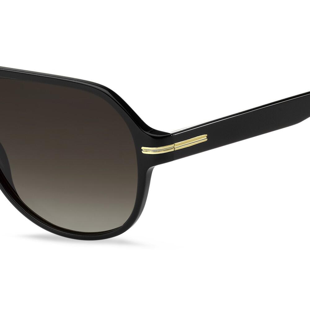 Occhiali da Sole Hugo Boss 1507/S 807 in Acetato Uomo 59 mm 3/4
