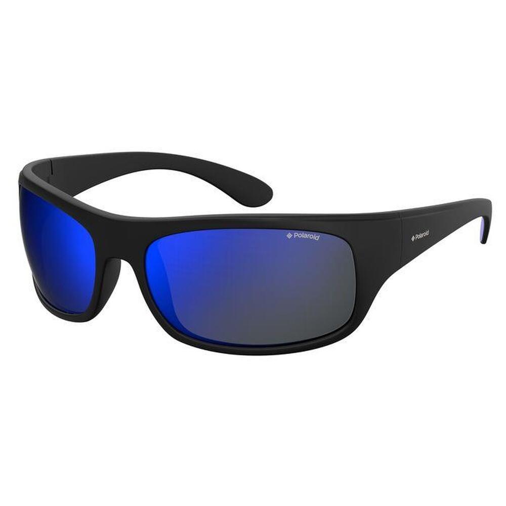 Polaroid - Lunettes De Soleil Polarisées Unisexes Polaroid Pld 07886 003, Taille 66 Mm - Lunettes De Soleil - Bleu|noir - Taille Unique - Decathlon