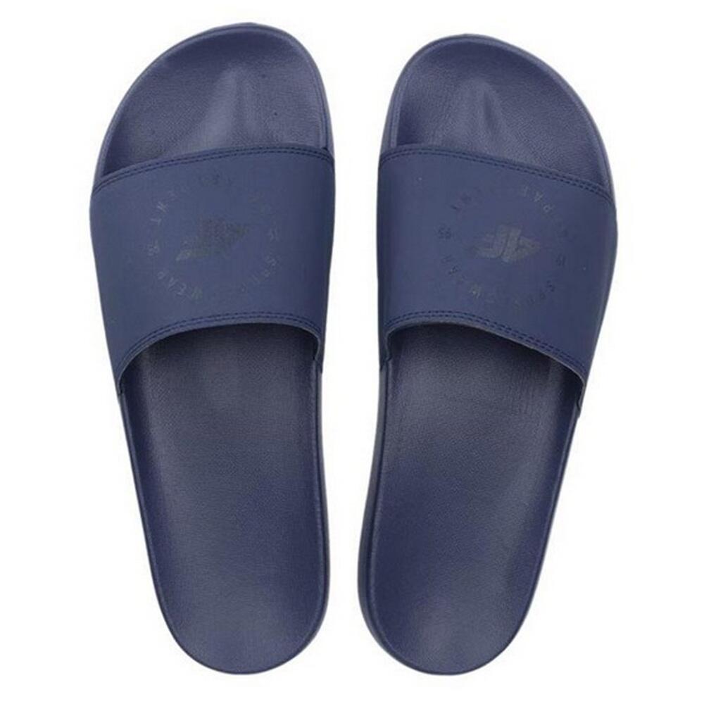 Chanclas M046A Diseño Logotipo para Hombre Azul Marino 4/5