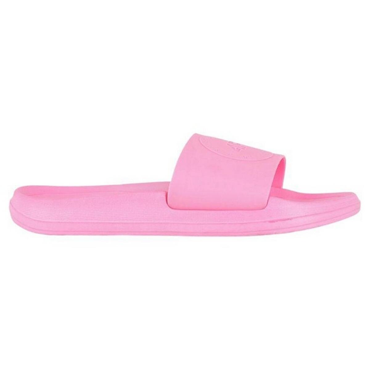 Claquettes Style Logo F045A Femme (Rose) 3/5