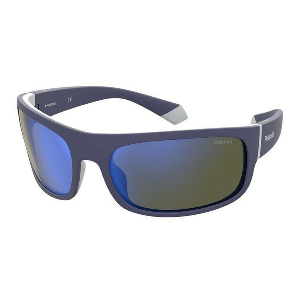 Polaroid - Lunettes De Soleil Polarisées Polaroid Pld 2125/s Xw0 Pour Homme, Taille 66 Mm - Lunettes De Soleil - Bleu - Taille Unique - Decathlon