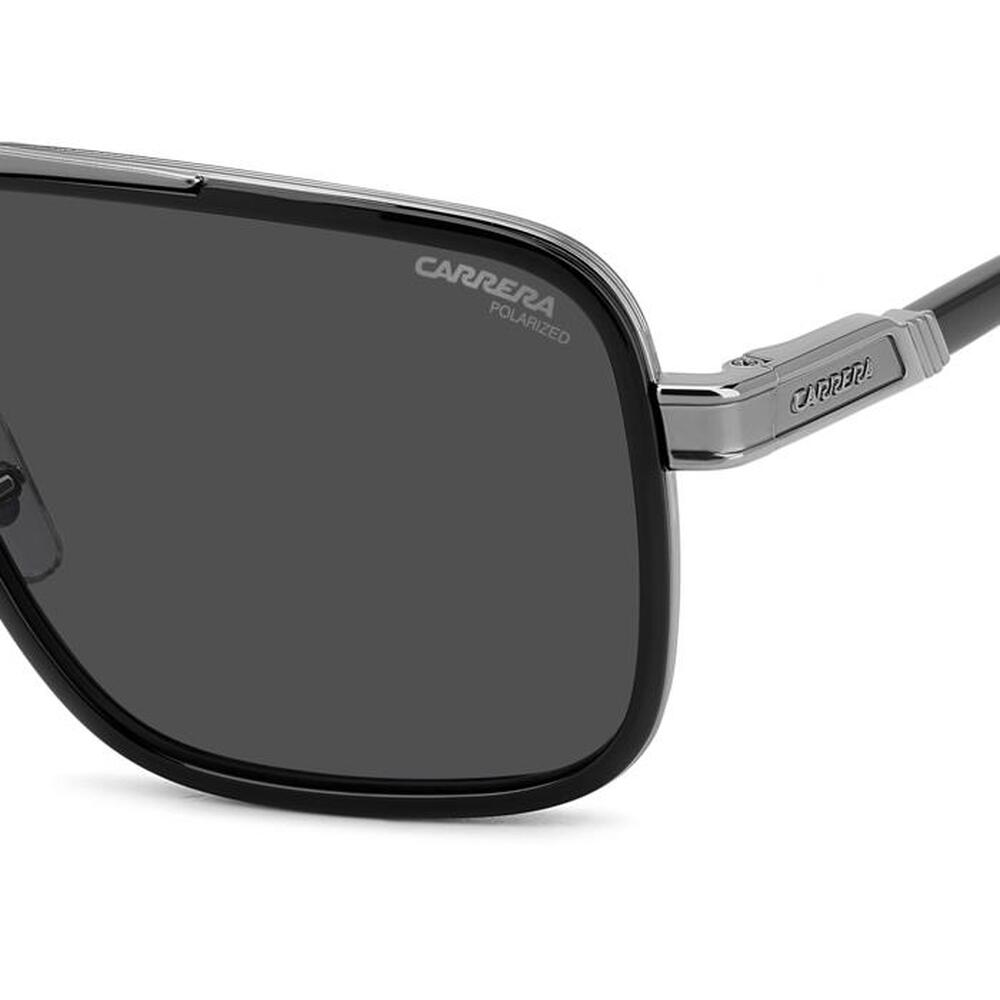 Lunettes de Soleil Carrera 1071/S ANS Polarisées en Métal Homme 61 mm 3/4